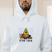 The Peanuts Star Trek Snoopy And Friends Graphic Hoodie