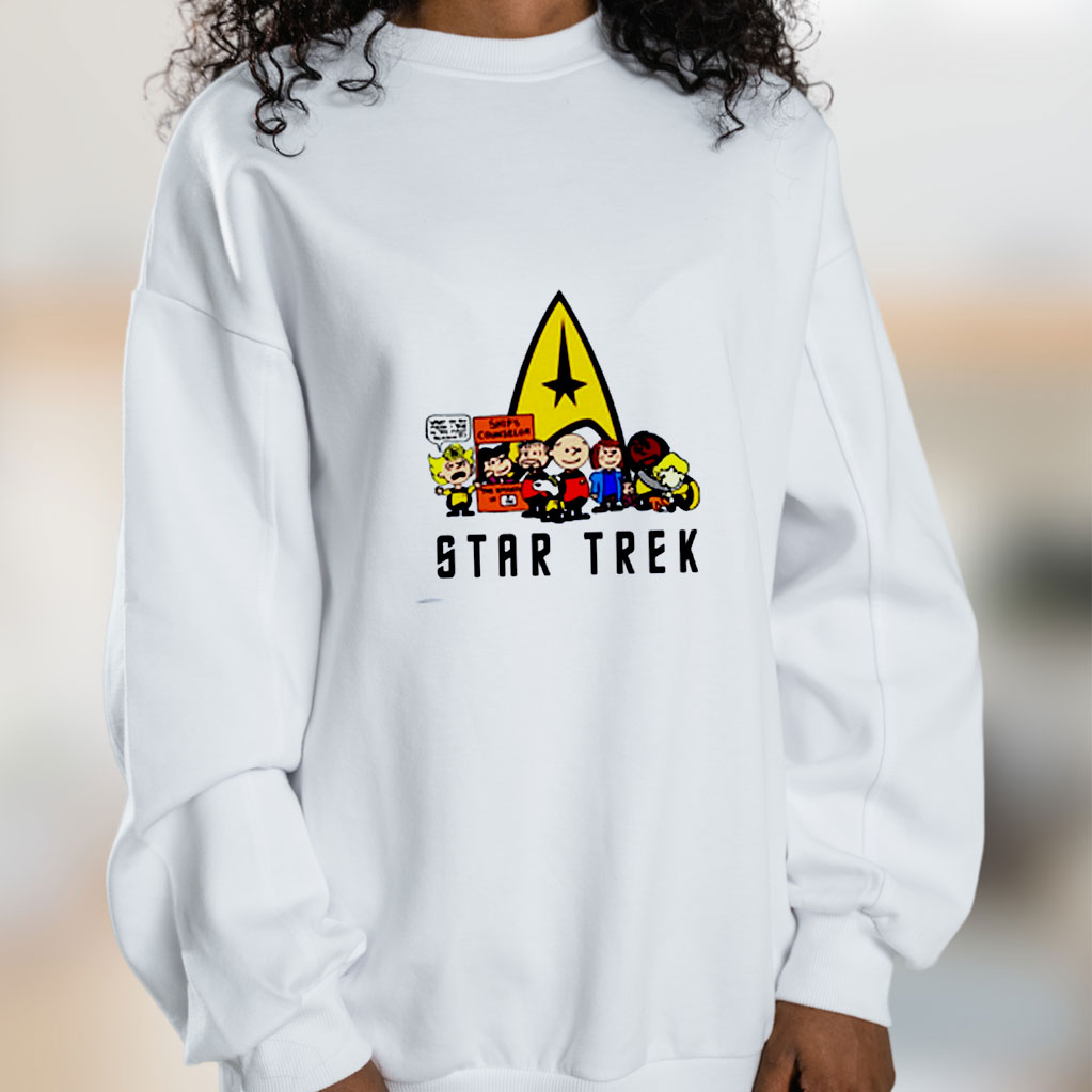 The Peanuts Star Trek Snoopy And Friends Graphic Sweatshirt