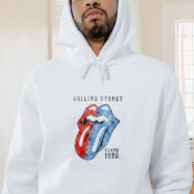 The Rolling Stones Tokyo 1990 Graphic Hoodie