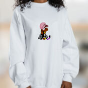 The Simpsons Bart Simpson Swag Savage Graphic Sweatshirt