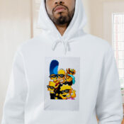The Simpsons Family Graphic Hoodie