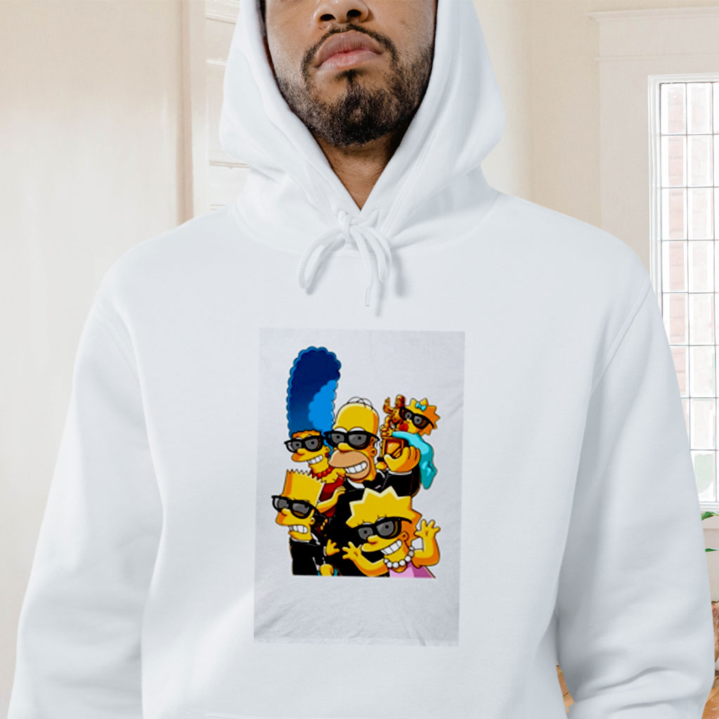 The Simpsons Family Graphic Hoodie