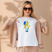 The Simpsons Is An American Animated Sitcom Aesthetic Graphic Tees
