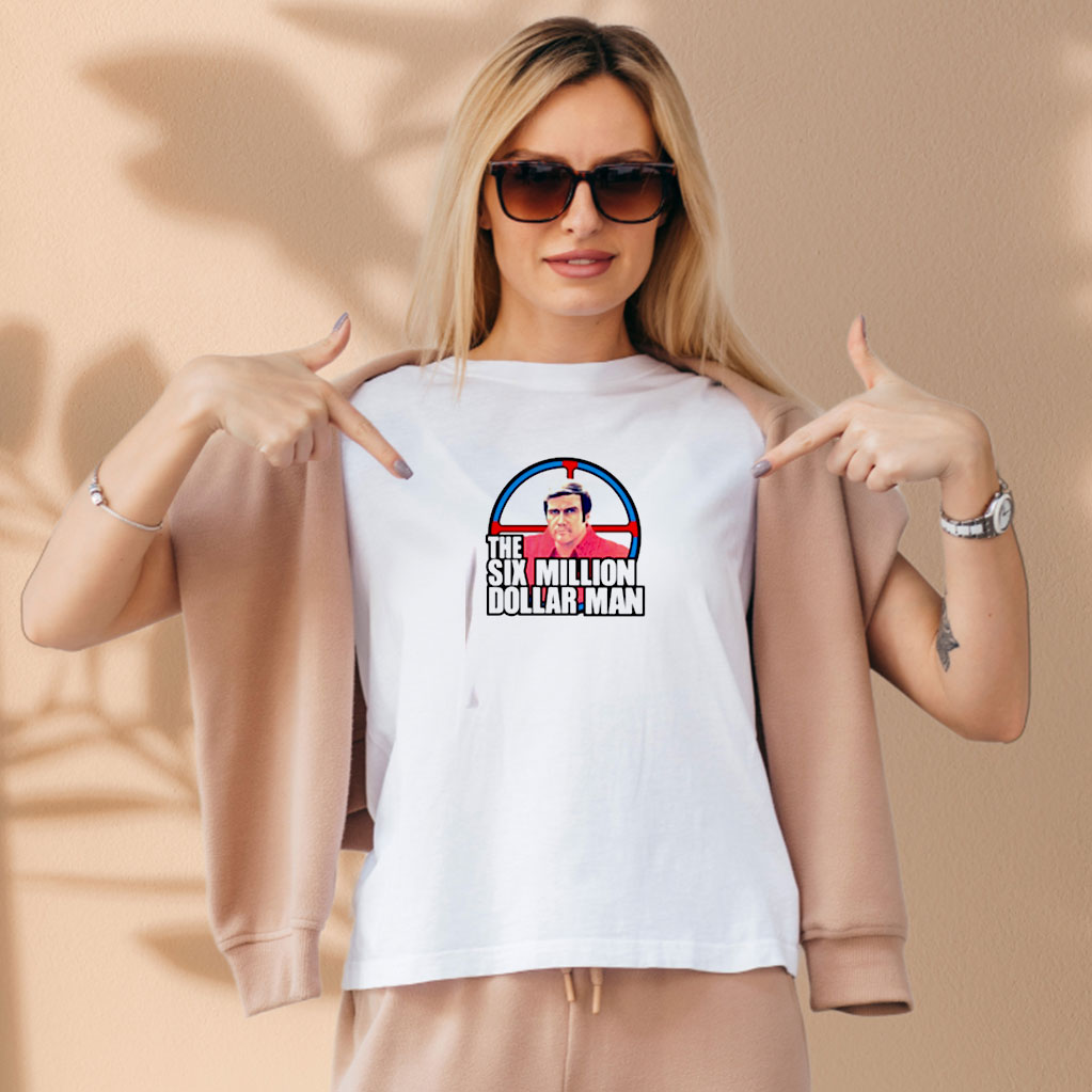 The Six Million Dollar Man Aesthetic Graphic Tees
