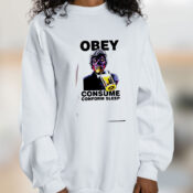 They Live Obey Consume Conform Sleep Graphic Sweatshirt