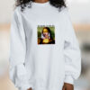 Til Death We Do Art Mona Lisa Graphic Sweatshirt