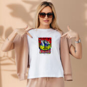 Trixter 80s Metal Rock Concert Ratt Skid Aesthetic Graphic Tees