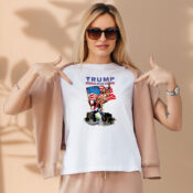 Trump Drain The Swamp With Melania Aesthetic Graphic Tees