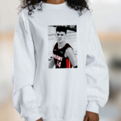 Tyler Herro Snarl Lip Raise Miami Heat Nba Finals Graphic Sweatshirt