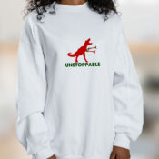 Unstoppable T Rex Graphic Sweatshirt