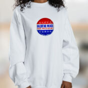 Valentine Mckee For President Parody Graphic Sweatshirt