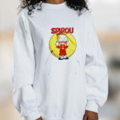 Vintage Comedy Little Spirou Graphic Sweatshirt