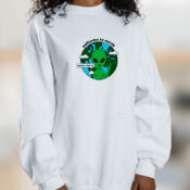 Welcome To Earth Graphic Sweatshirt