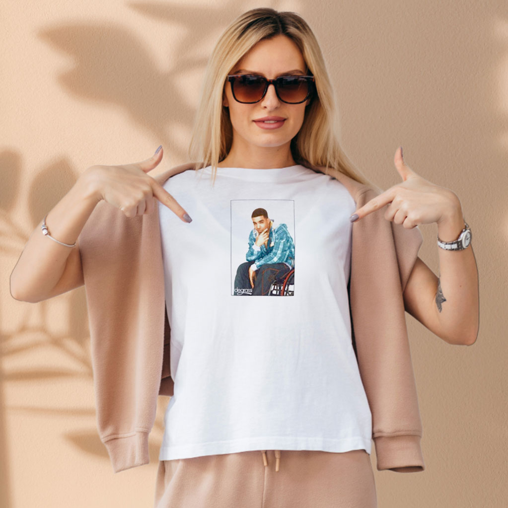 Wheelchair Jimmy Drake Degrassi Graphic Tee Aesthetic Graphic Tees