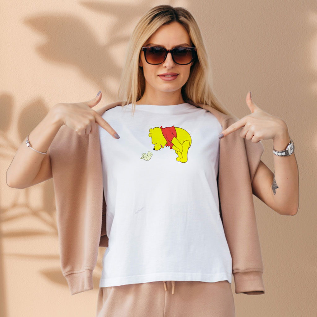 Winnie The Pooh Honey Aesthetic Graphic Tees