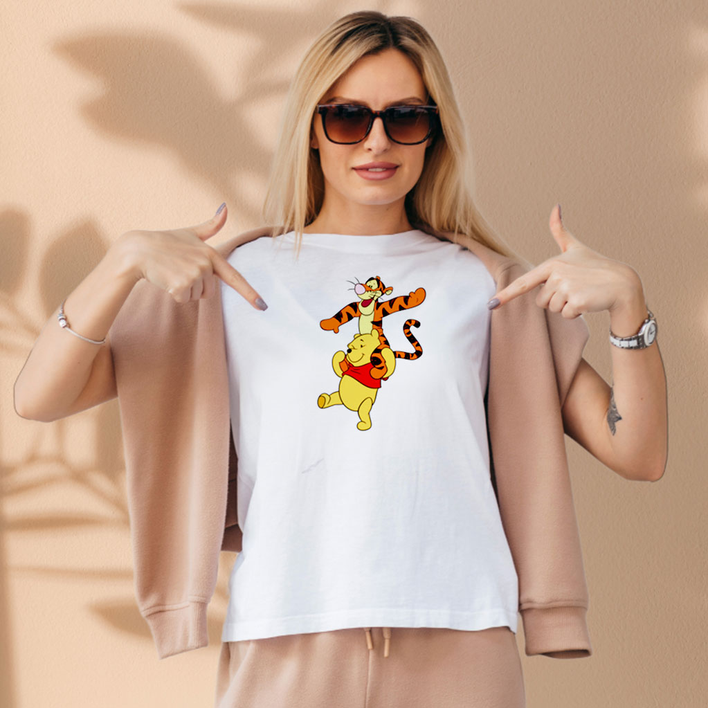 Winnie The Pooh Tigger Cartoon Aesthetic Graphic Tees