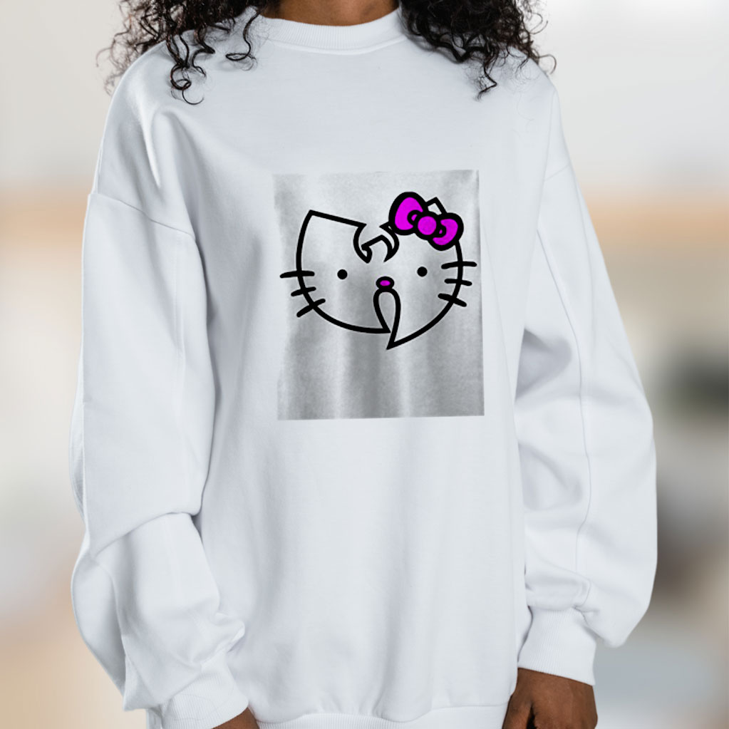 Wu Tang Clan Hello Kitty Graphic Sweatshirt