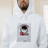 Theres Some Hos In This House Funny Santa Claus Christmas Graphic Hoodie
