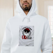 Theres Some Hos In This House Funny Santa Claus Christmas Graphic Hoodie