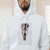 Tied Up Xmas Graphic Hoodie