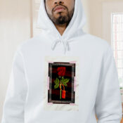 Travis Scott 1 Redrum Rose Graphic Hoodie