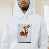 Trump Sgiving Thanksgiving Turkey Pun Graphic Hoodie