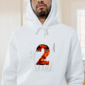 Tupac Shakur Sketch Aesthetic Graphic Hoodie