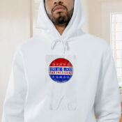Valentine Mckee For President Parody Graphic Hoodie