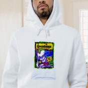 Vintage 1995 Goosebumps You Can't Scare Graphic Hoodie