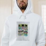 Vintage All Time Low Dear Maria Graphic Hoodie