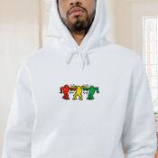 Vintage Keith Haring Friends Graphic Hoodie