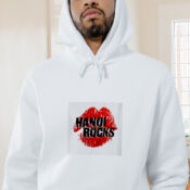 Vintage Red Lip Hanoi Rocks Graphic Graphic Hoodie