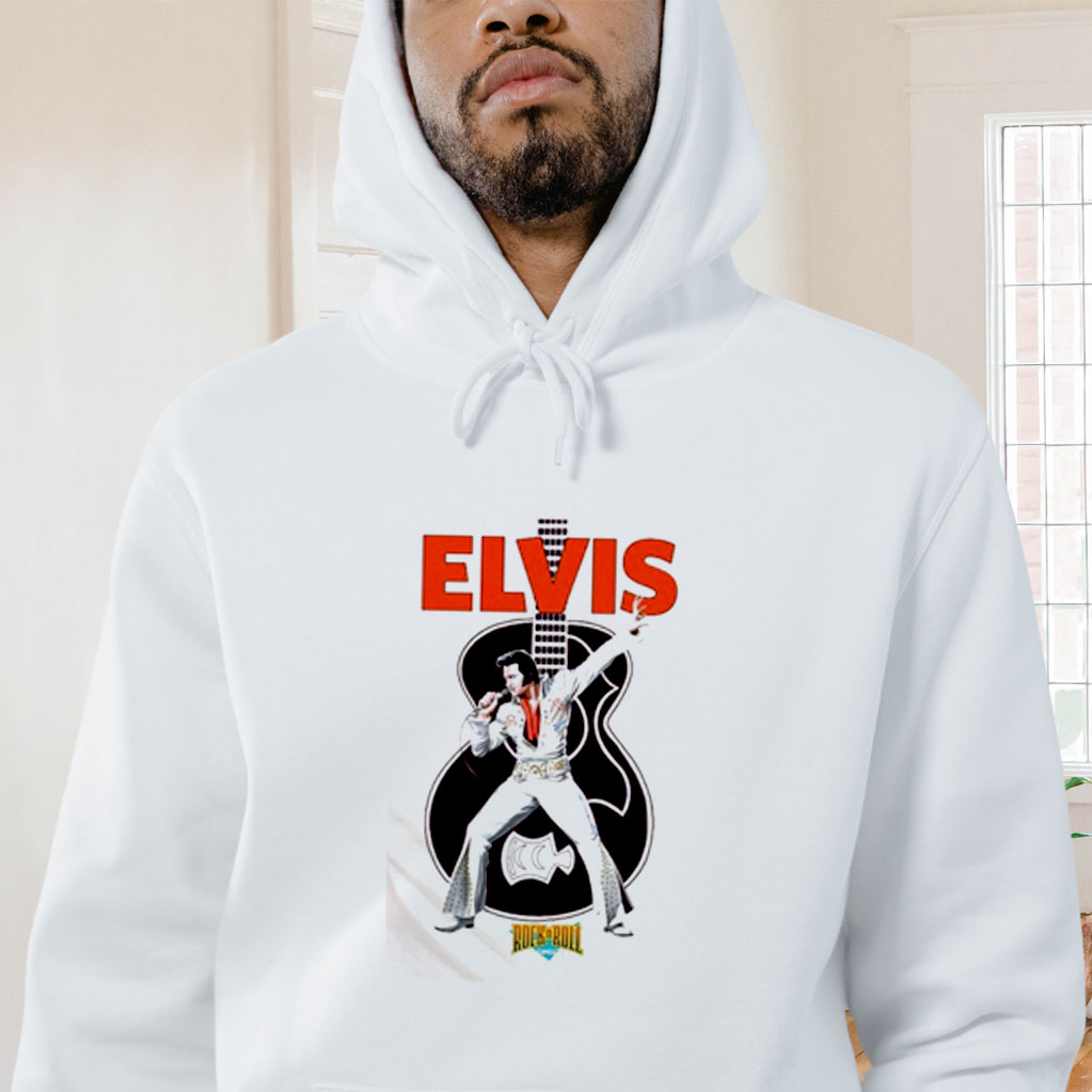 Vintage Retro Elvis Presley Ringer Unisex T Shirt Graphic Hoodie