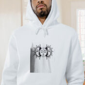 Vintage Solar Eclipse Graphic Hoodie