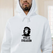 Viva La Evolucion Funny Evolution Che Guevara Monkey Graphic Hoodie