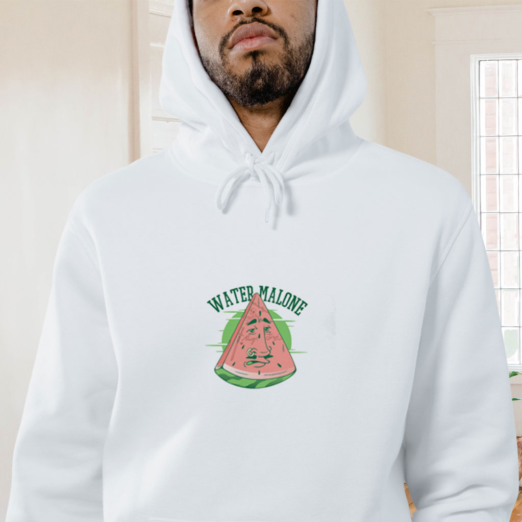 Water Malone Funny Parody Graphic Hoodie