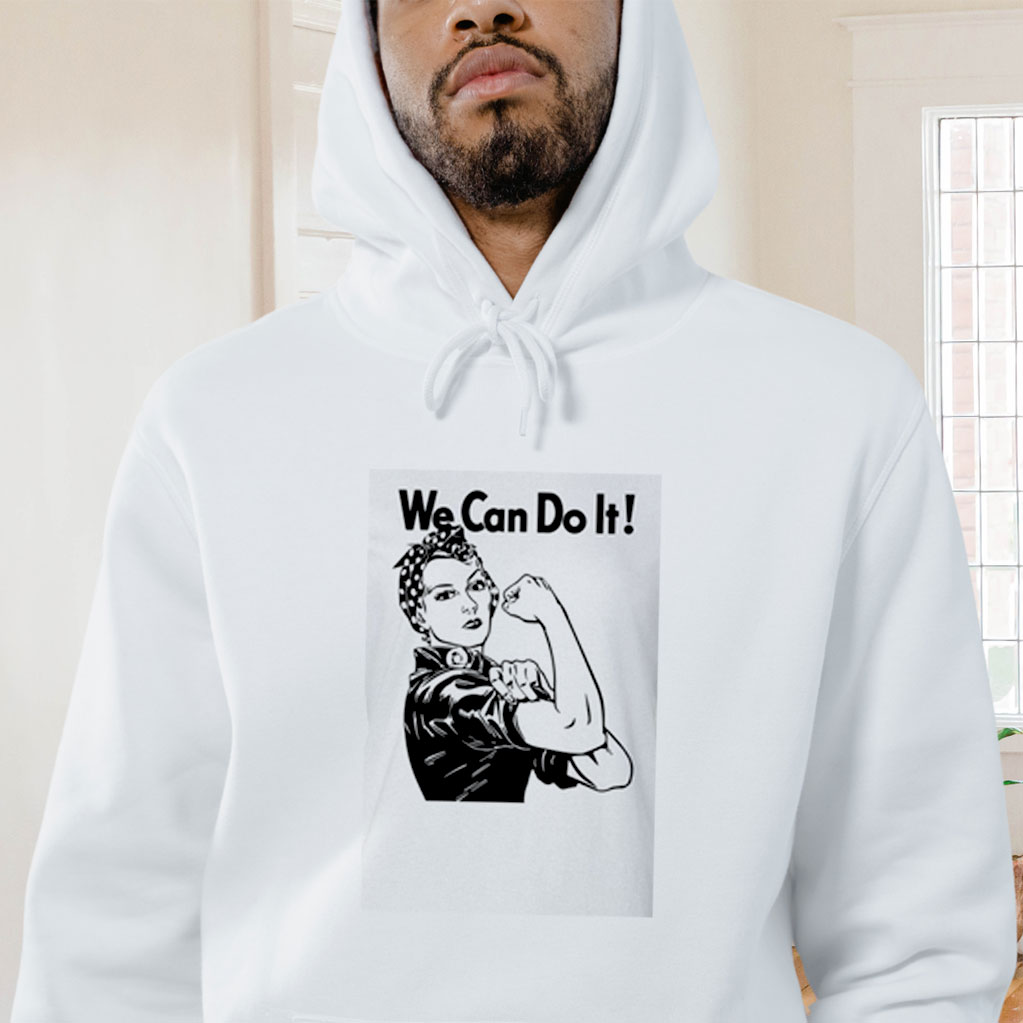 We Can Do It Rosie The Riveter Graphic Hoodie