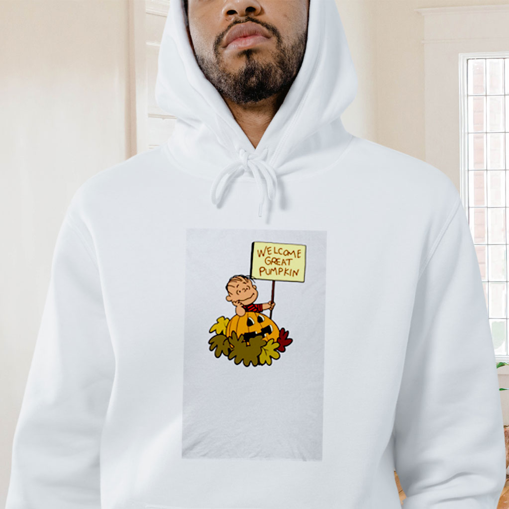 Welcome Great Pumpkin Graphic Hoodie