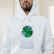 Welcome To Earth Graphic Hoodie