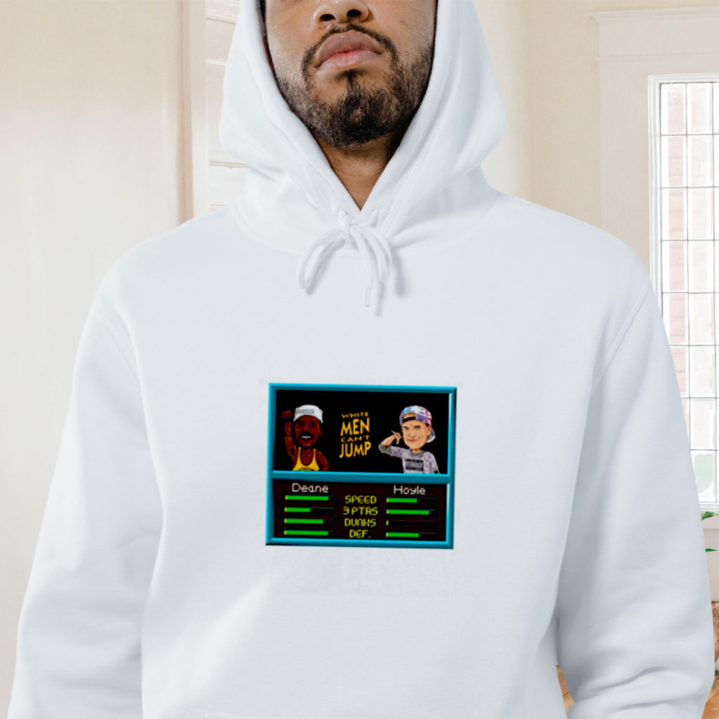 White Men Can't Jump Nba Jam Sidney Deane Billy Hoyle Graphic Hoodie