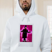 Willy Wonka Johnny Depp Digital Painting Graphic Hoodie
