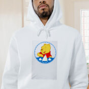 Winnie The Pooh Bear Graphic Hoodie