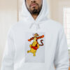 Winnie The Pooh Tigger Cartoon Graphic Hoodie
