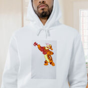 Winnie The Pooh Tigger Design For Holidays Graphic Hoodie