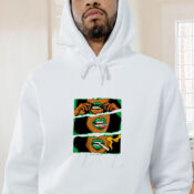 Women Rolling Blunt Graphic Hoodie