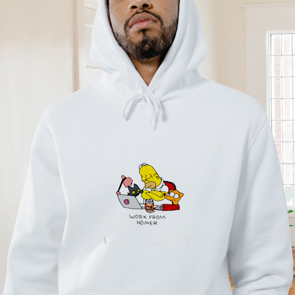 Work From Home Classic Graphic Hoodie