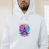 Yoga Meditation India Graphic Hoodie