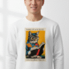 Cat Wake Up and Read Sweatshirt