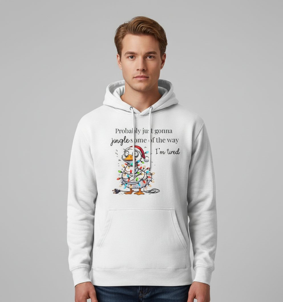 Silly goose Christmas Jingle Song Hoodie